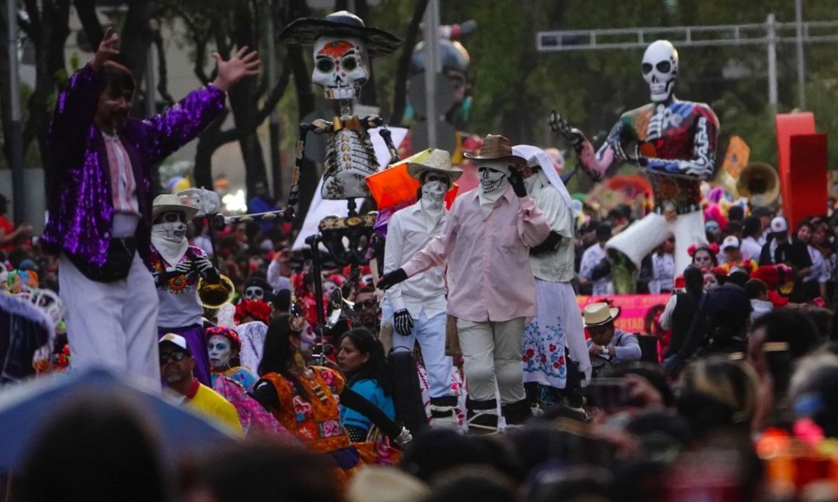 Desfile de Día de Muertos en la Ciudad de México