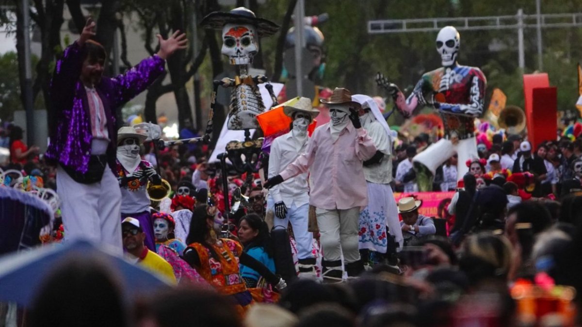 Desfile de Día de Muertos en la Ciudad de México