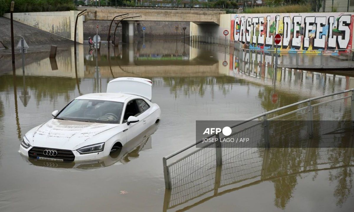 Inundaciones en Barcelona