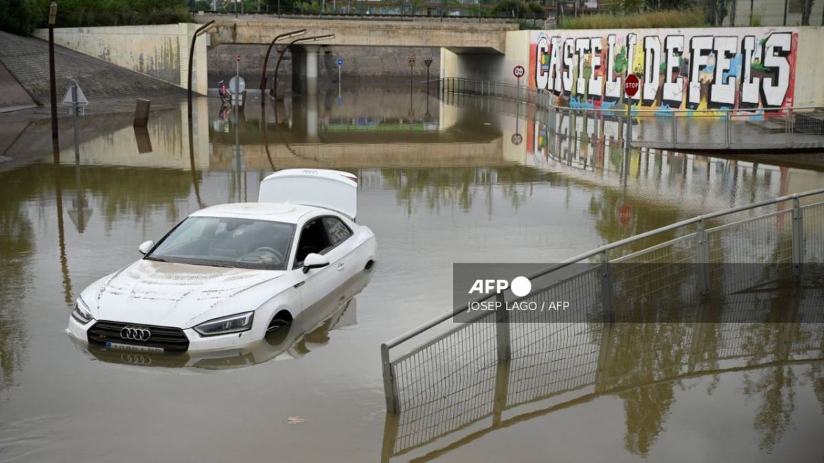 Inundaciones en Barcelona