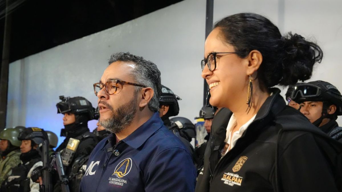 Gabriela Osorio y José Fernando Mercado encabezaron el inicio del programa conjunto de seguridad "Transformando Nuestra Casa Segura".