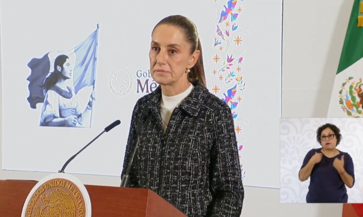 Claudia Sheinbaum en Mañanera del pueblo