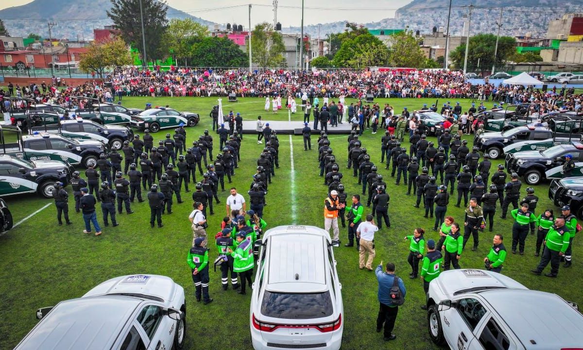 Refuerzan seguridad en la Gustavo A. Madero con patrullas nuevas