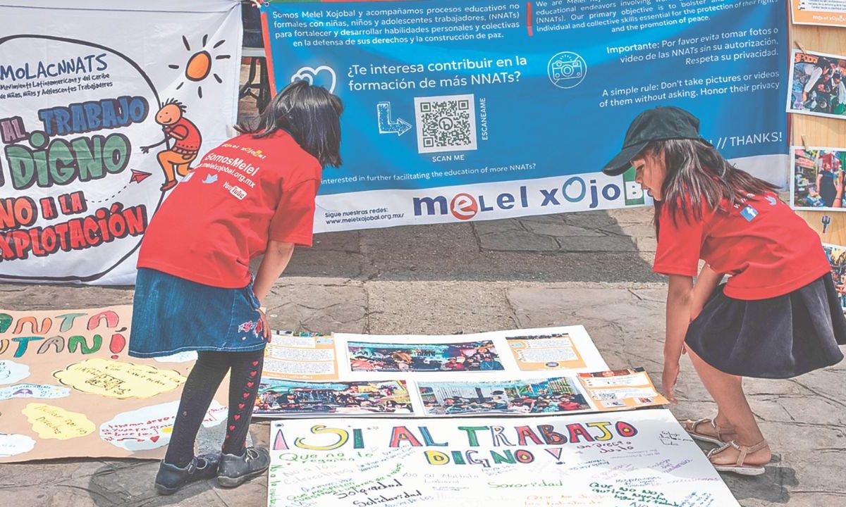 Niños, niñas y adolescentes en comunidades rurales chiapanecas, no disfrutan su infancia, debido a que son forzados a laborar.