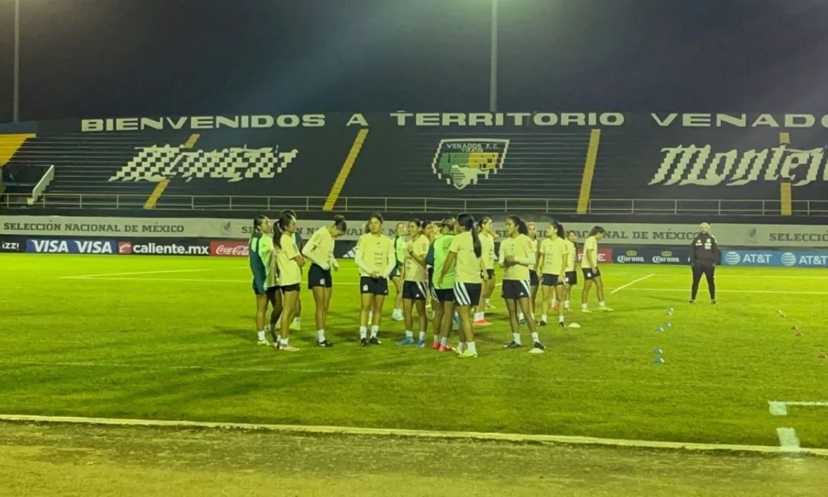 Selección Femenil de México se prepara para enfrentar a Panamá en Mérida