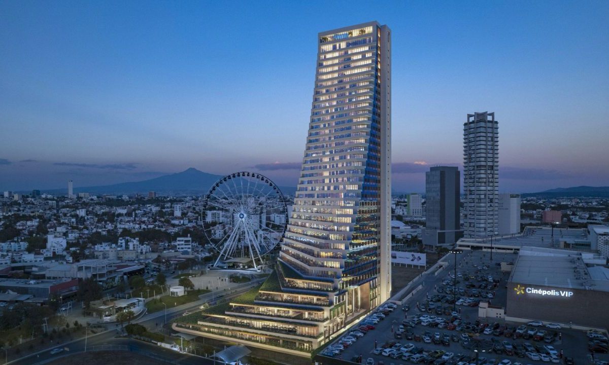 El proyecto arquitectónico de la Torre Andeza fue reconocido dentro de la categoría Edificios de Gran Altura