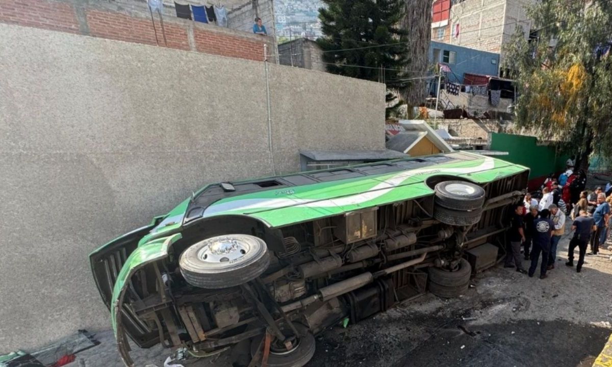 Se reporta accidente vial en Tlalnepantla