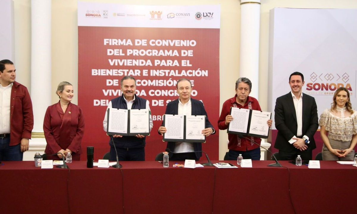 Sonora será una de las primeras entidades en el país en comenzar con la construcción de casas del Programa Vivienda para el Bienestar.