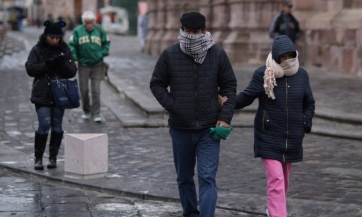 El clima.hoy nos prevé bajas temperaturas y lluvia.