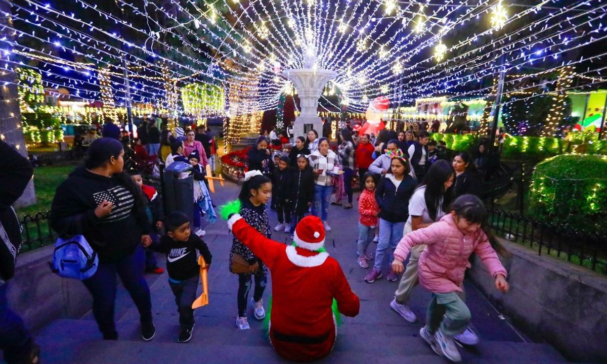 Celebracion en diciembre en el marco de las fiestas