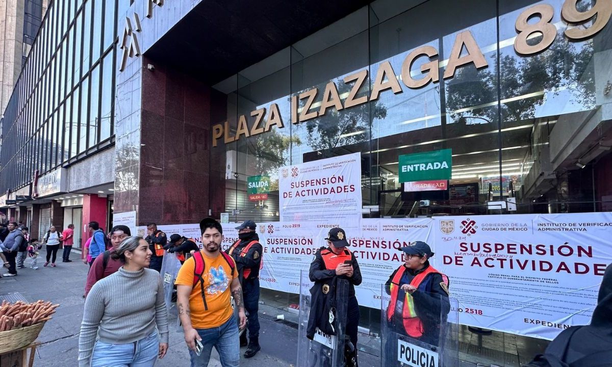 El Congreso de CDMX respaldó las acciones implementadas por el Gobierno federal en el operativo contra comercio ilegal en Izazaga 89.