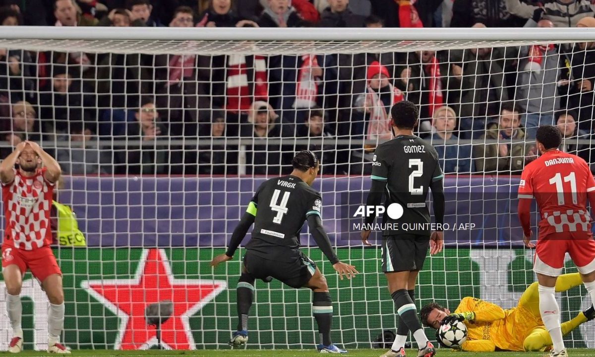 Liverpool finalizó la sexta jornada del campeonato occidental como líder general del campeonato, tras su más reciente juego ante Girona.