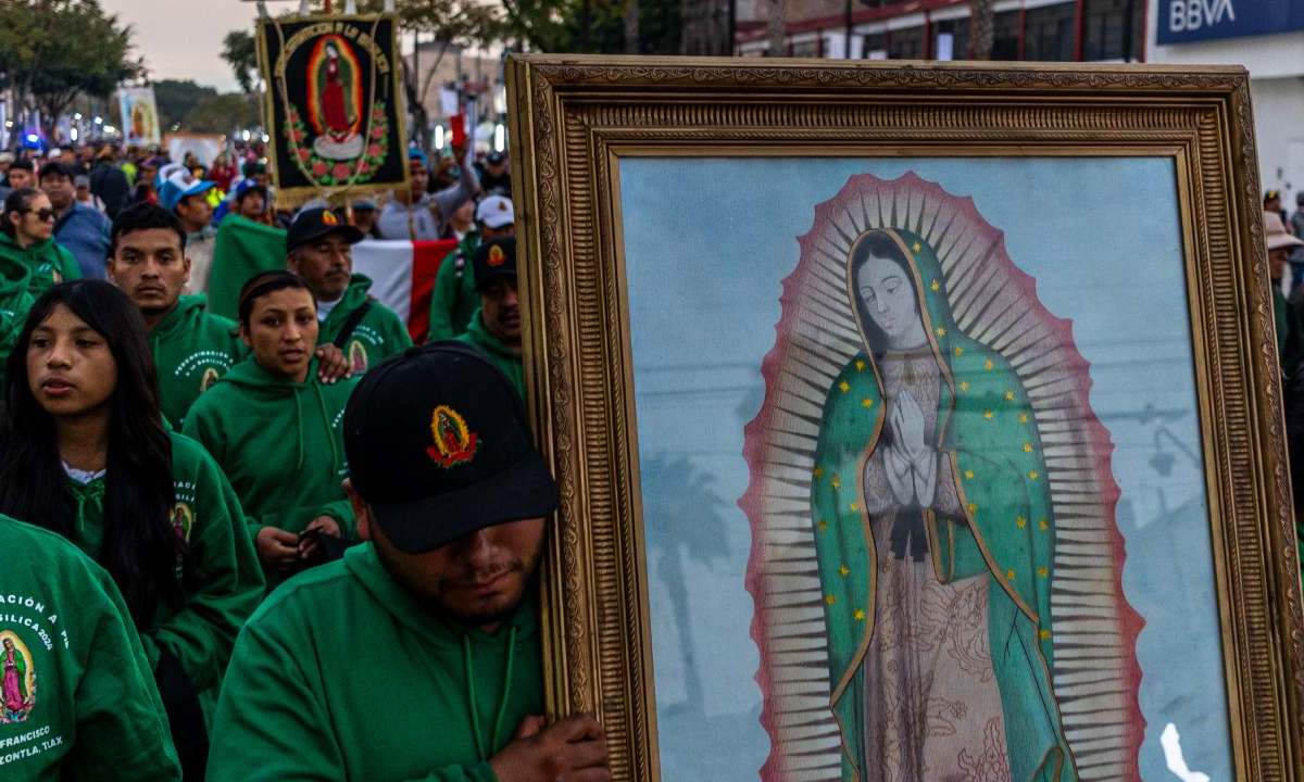 Miles de fieles acudieron el 11 de diciembre a la Basílica de Guadalupe.