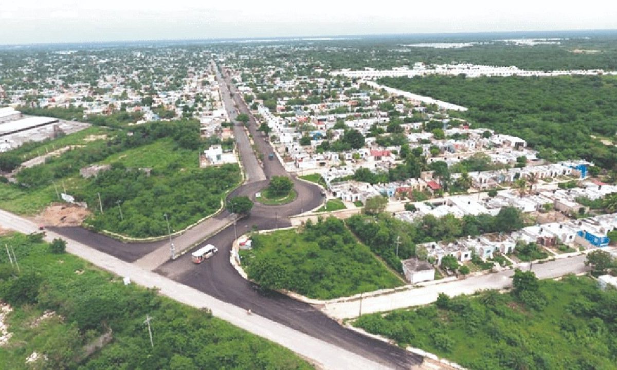 Ubicación. En el norponiente de Mérida es en donde se consolidan las viviendas residenciales.