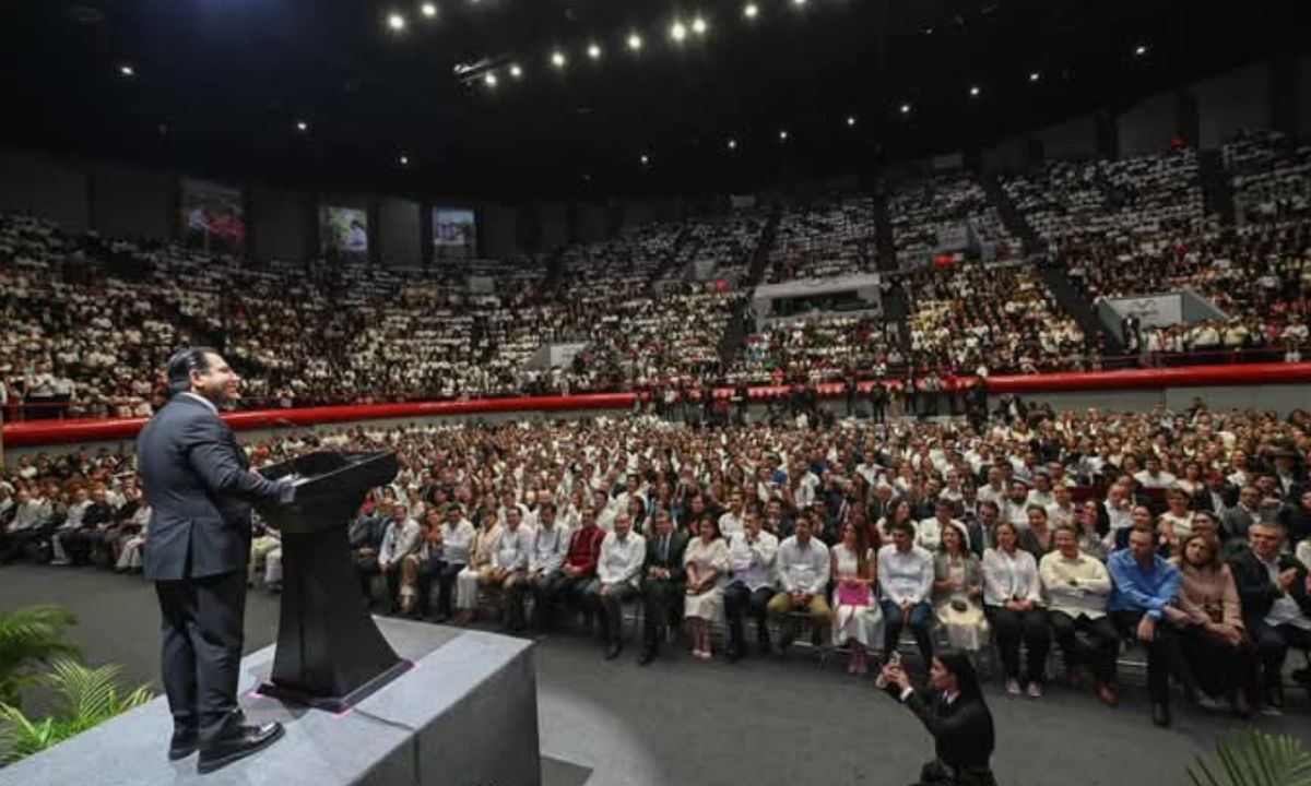 PROTESTA. El morenista Eduardo Ramírez Aguilar gobernará el período 2024-2030.