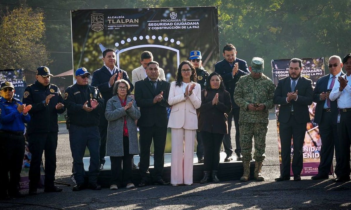 Gaby Osorio, alcaldesa de Tlalpan, presentó el Programa de Construcción Ciudadana y Construcción de la Paz como proyecto innovador de seguridad.