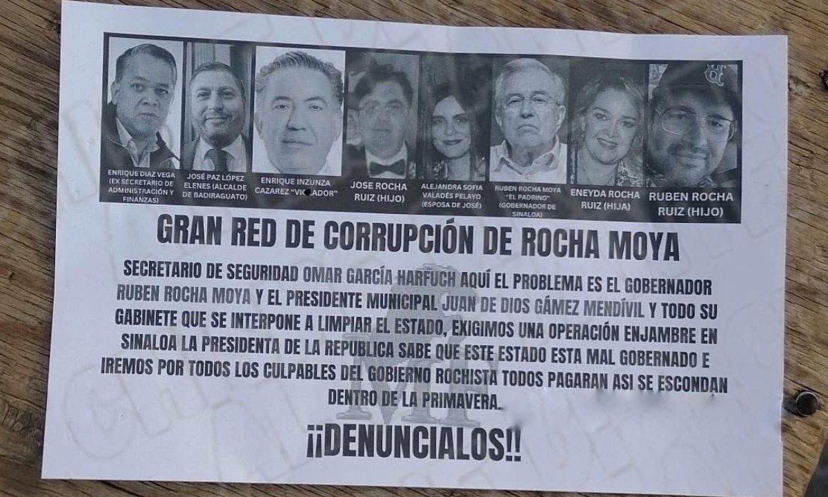 Caen volantes de avioneta por corrupción de Rocha Moya