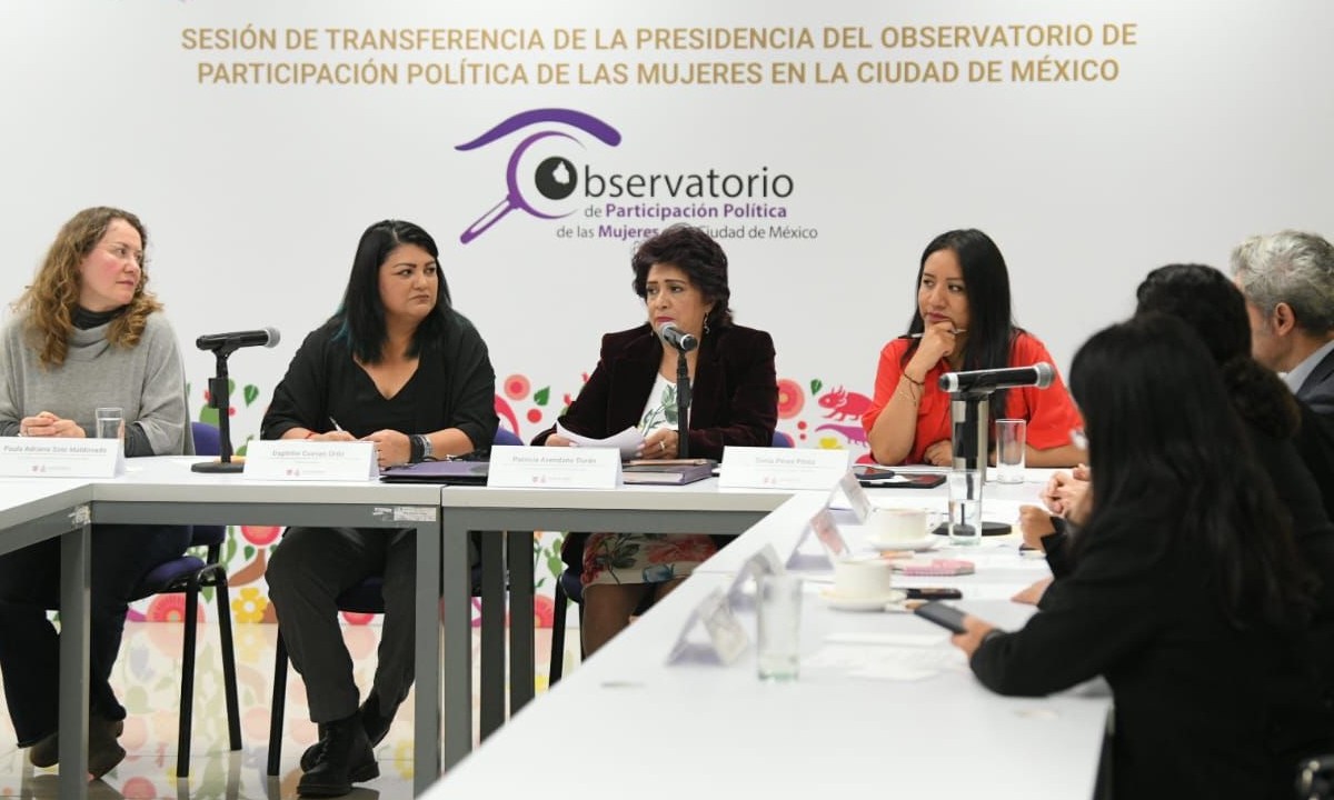 IECM transfirió la presidencia del Observatorio de Participación Política de las Mujeres en la capital