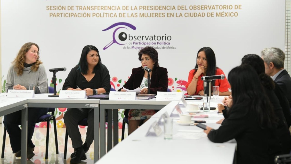 IECM transfirió la presidencia del Observatorio de Participación Política de las Mujeres en la capital