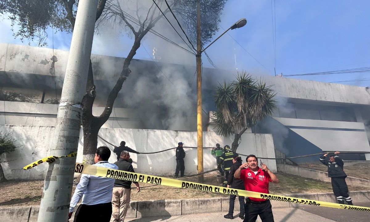 Reportan incendio en la GAM