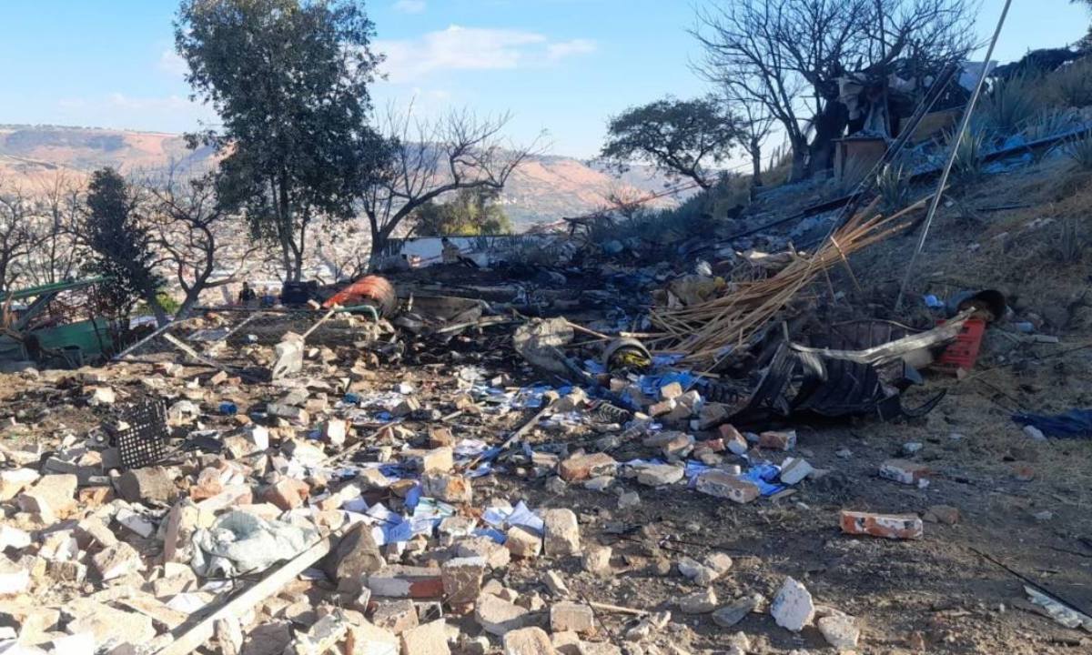 Explosión en Atotonilco, Jalisco.