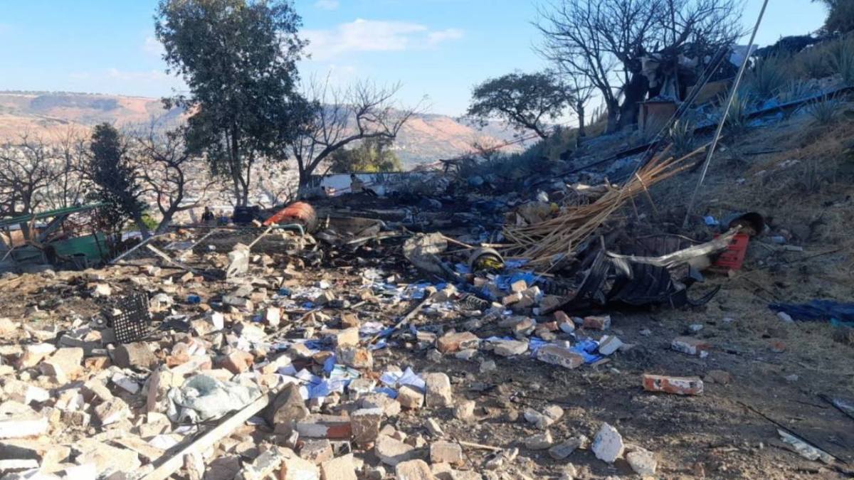 Explosión en Atotonilco, Jalisco.