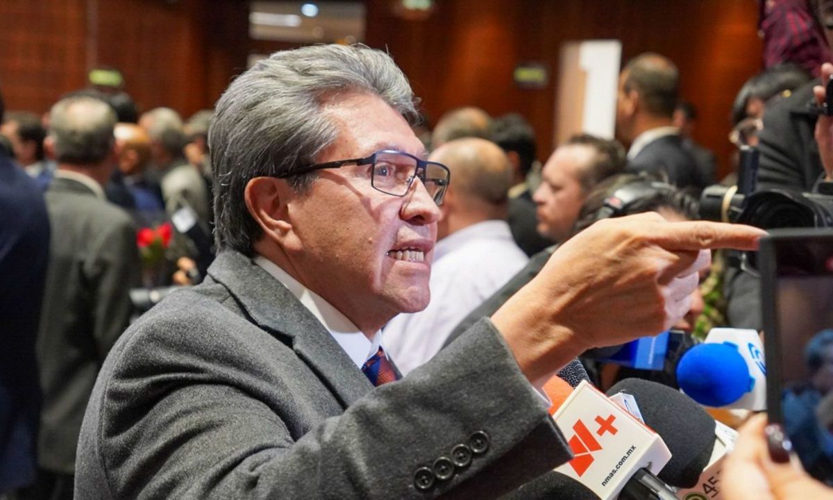 Ricardo Monreal, coordinador de los Senadores de Morena defiende Infonavit