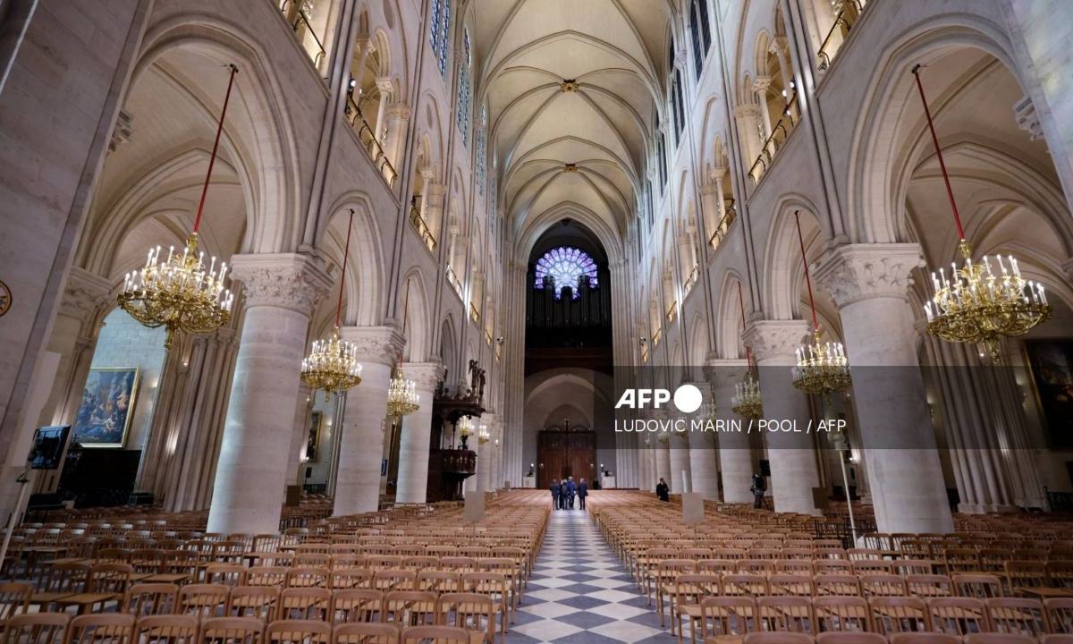 La catedral de Notre Dame volverá a abrir sus puestas al público luego de 5 años de no hacerlo por el incendio en 2019.