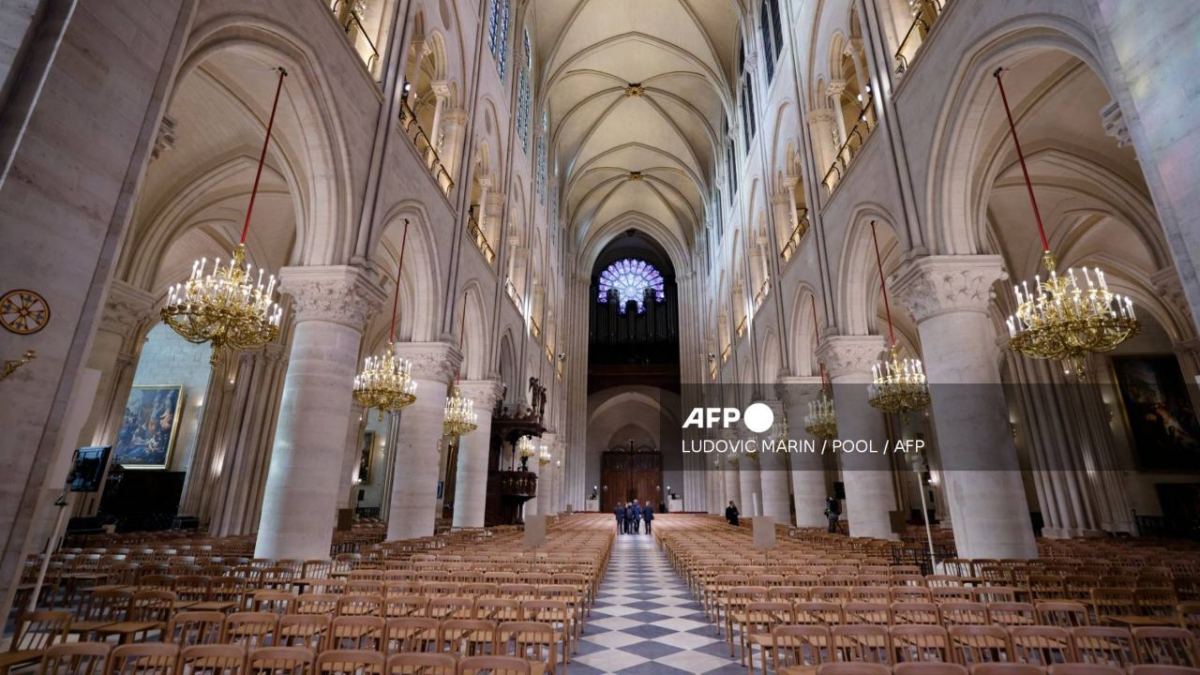 La catedral de Notre Dame volverá a abrir sus puestas al público luego de 5 años de no hacerlo por el incendio en 2019.