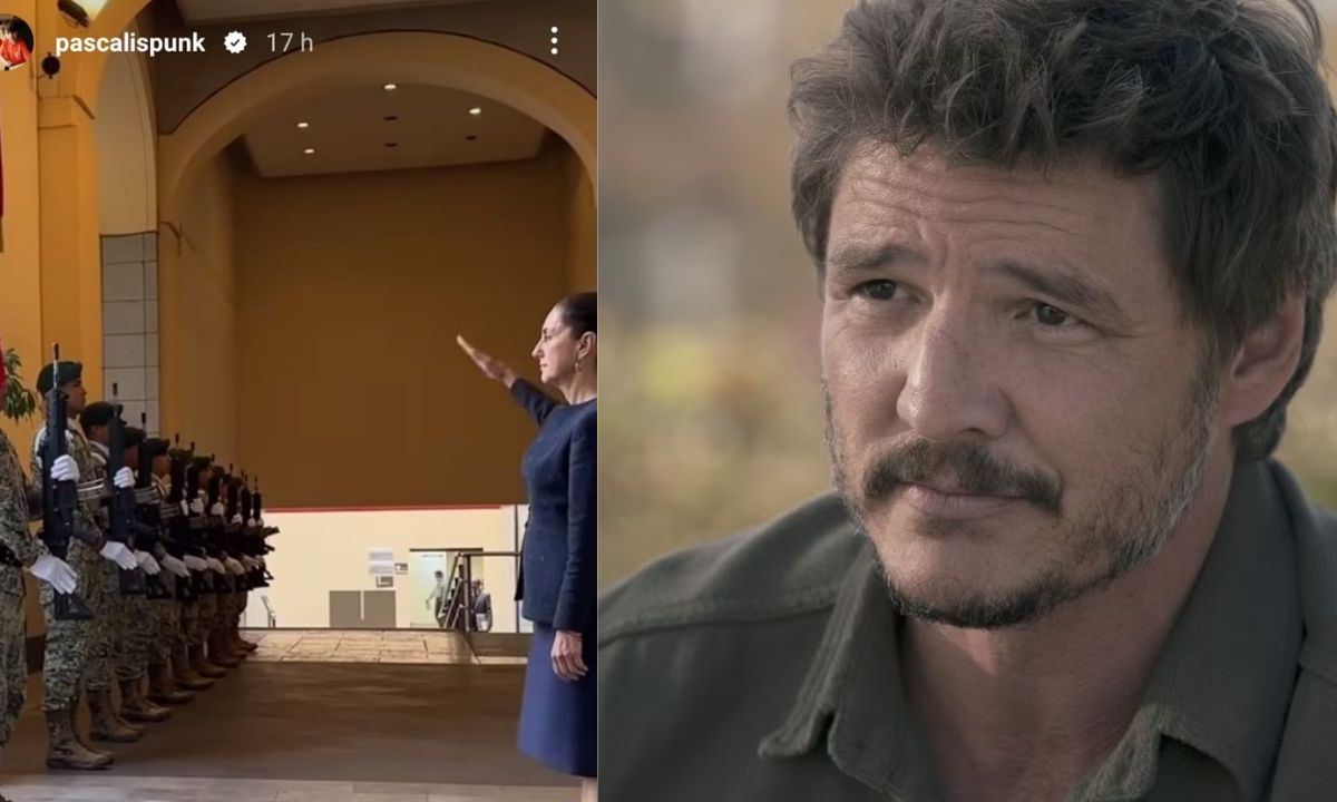 Pedro Pascal y Claudia Sheinbaum