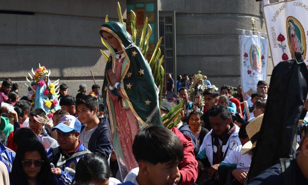 Millones de peregrinos llegan a la Basílica de Guadalupe