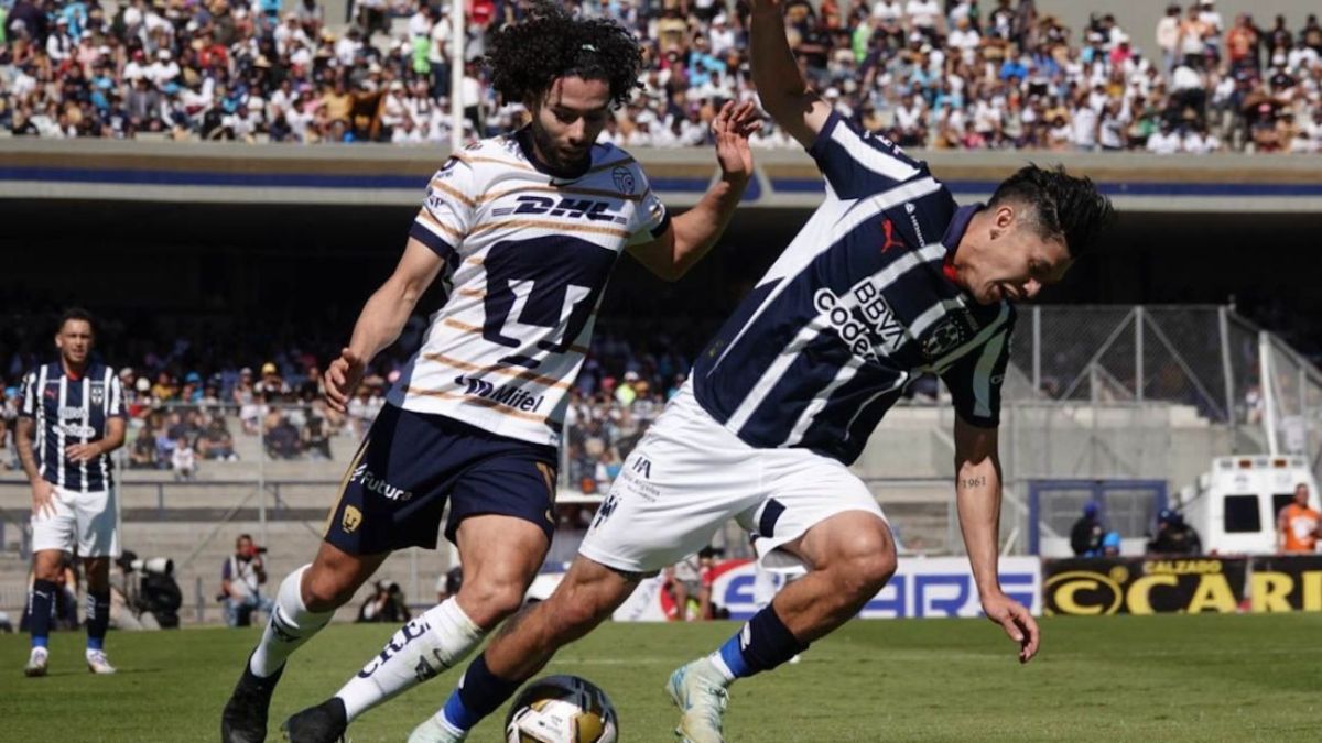 Rayados golea a Pumas