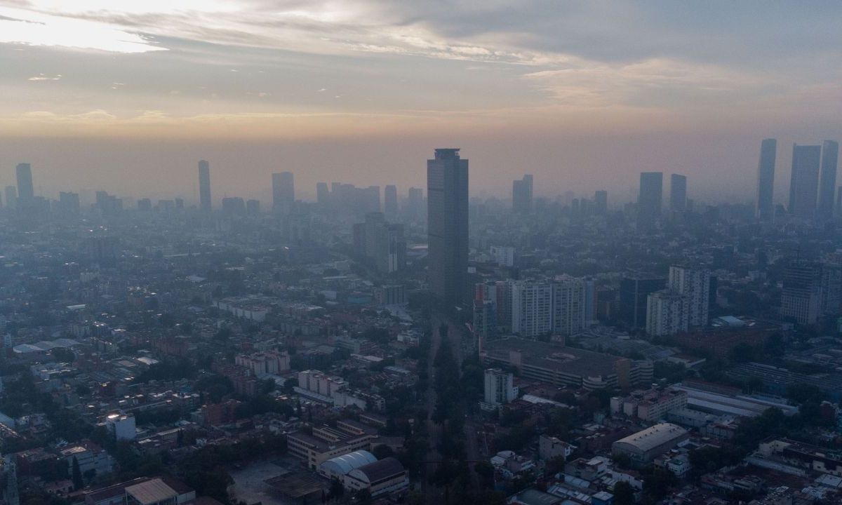 Reportan muy mala calidad del aire en CDMX