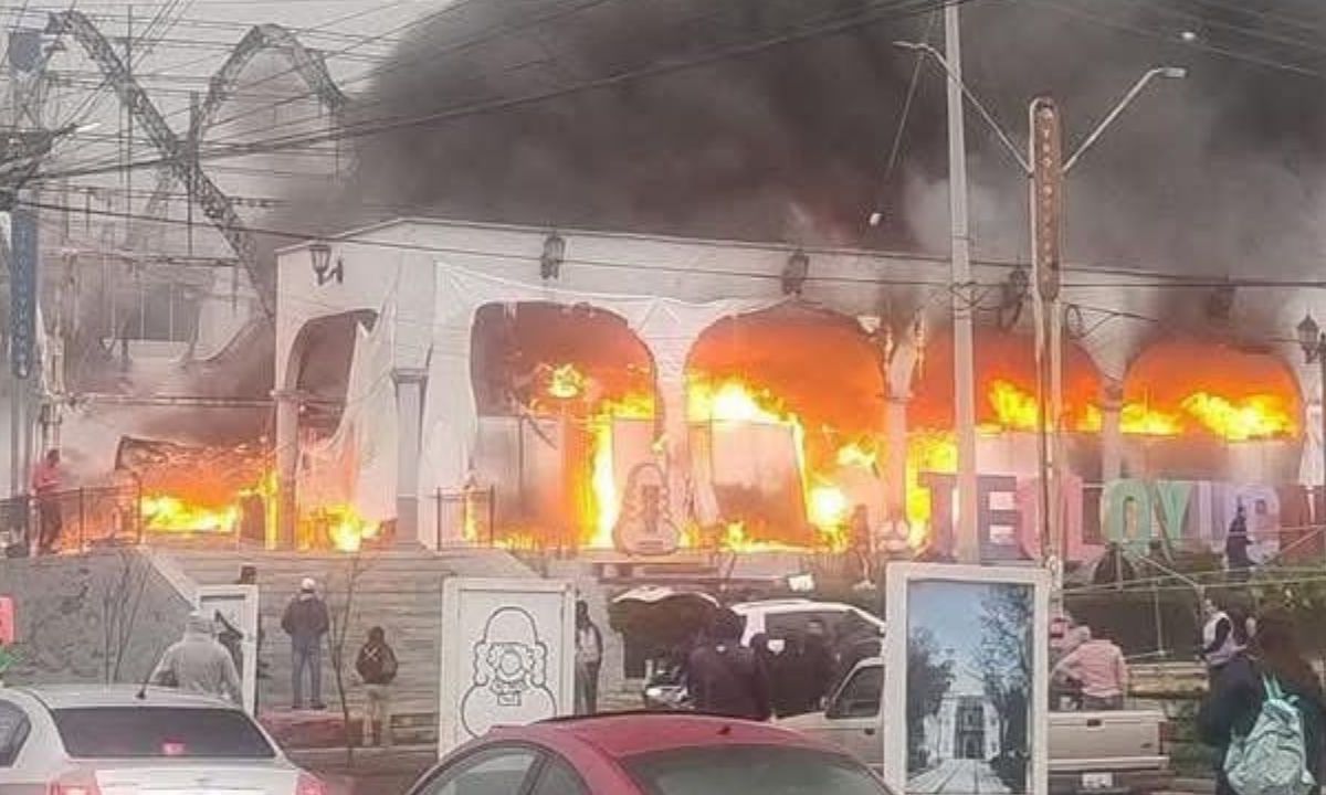 Incendio en Teoloyucan