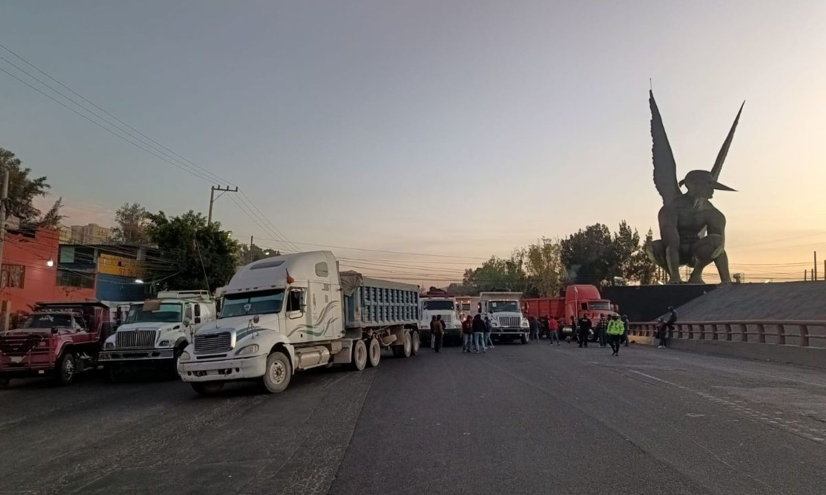 bloquean la México-Pachuca