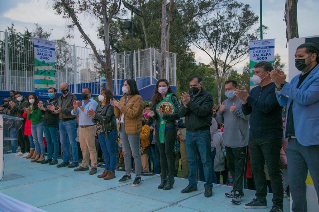 Foto: Cortesía | El Parque Deportivo Jalalpa 2000 estuvo dos años en absoluto abandono