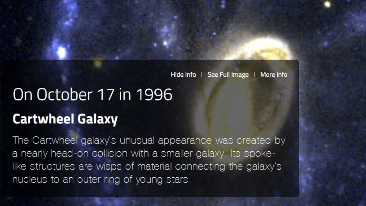 ¿Te has preguntado cómo se veía el cielo en tu cumpleaños? Ahora lo puedes descubrir gracias a esta página de la NASA.