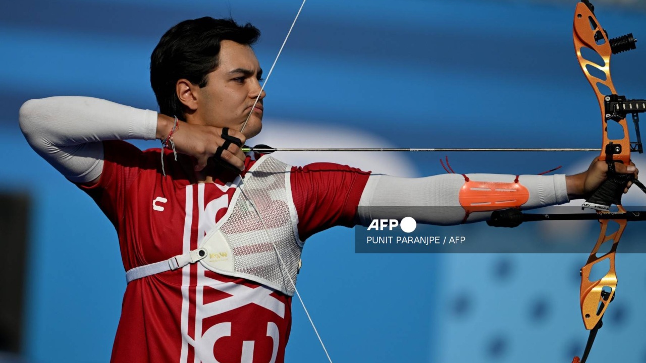 El mexicano Matías Grande avanzó a la siguiente ronda en las eliminatorias de Tiro con Arco individual, en los Juegos Olímpicos de París 2024.