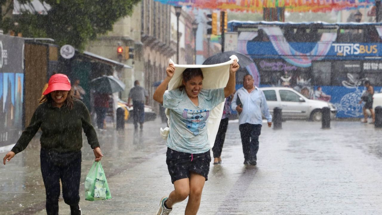 Racha de lluvias en varios estados de la República Mexicana 