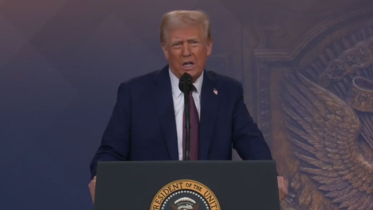 Donald Trump, presidente de los Estados Unidos.