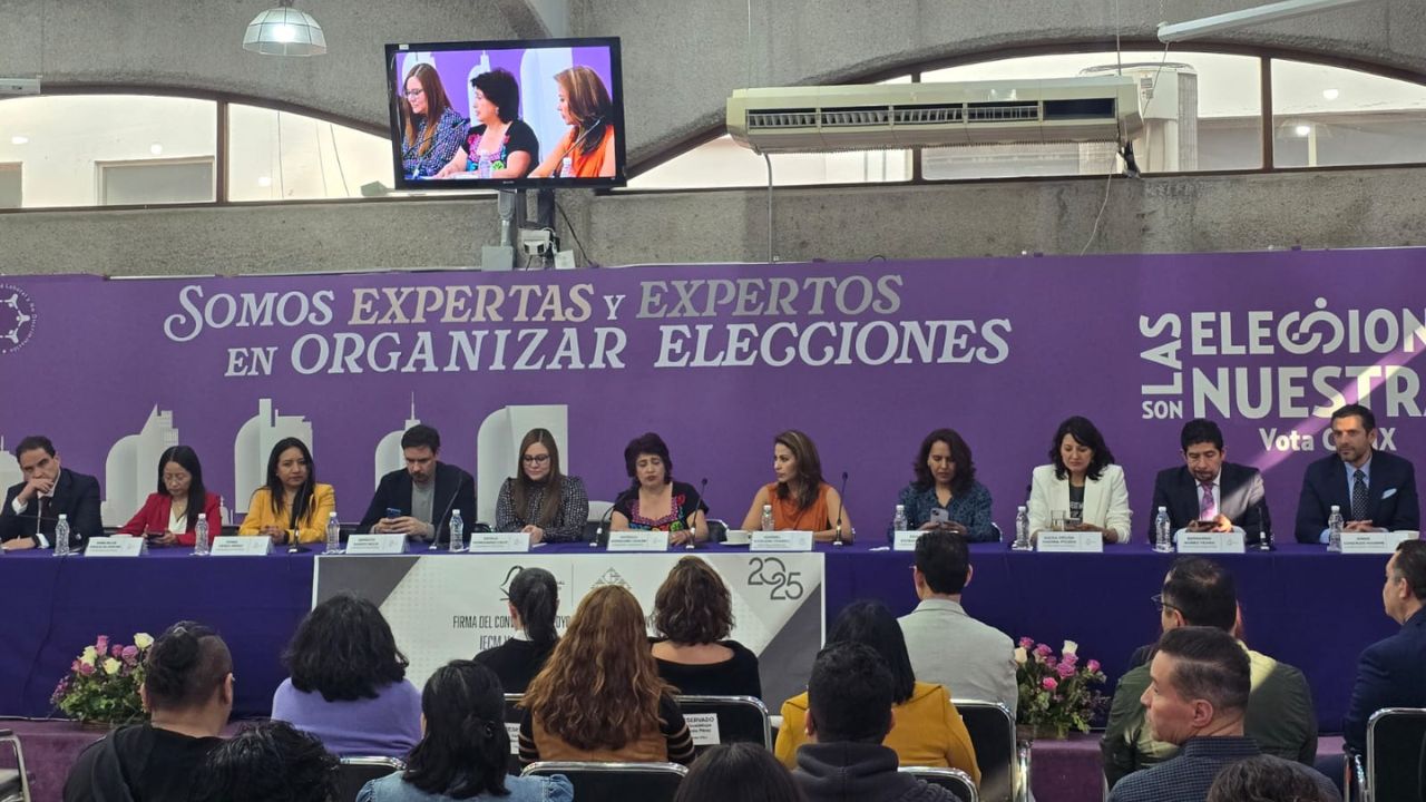 El Instituto Electoral de la Ciudad de México (IECM) y la empresa Talleres Gráficos de México (TGM) firmaron un convenio de colaboración para realizar la producción de más de 45 millones de boletas