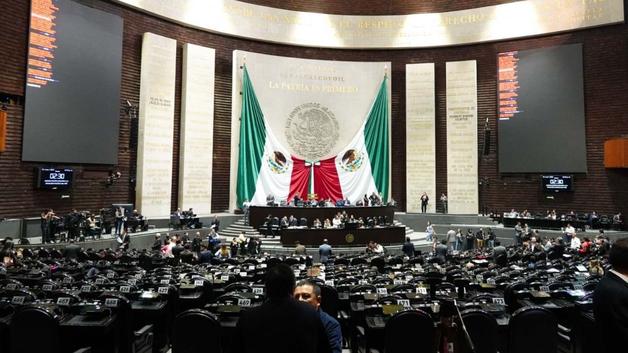 Cámara de Diputados recibe lista de aspirantes a candidatos de la elección judicial del Poder Legislativo.