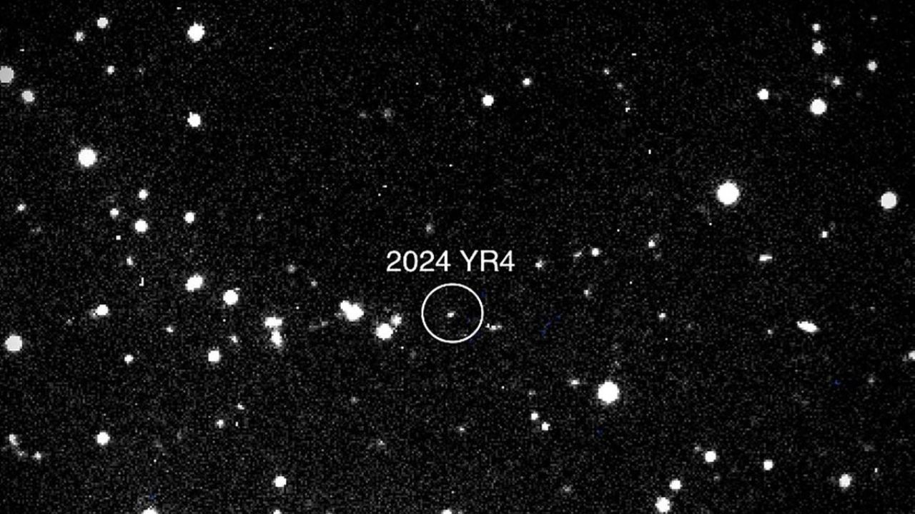 la NASA determinó que el asteroride ya no representa una amenaza significativa para la Tierra en 2032.