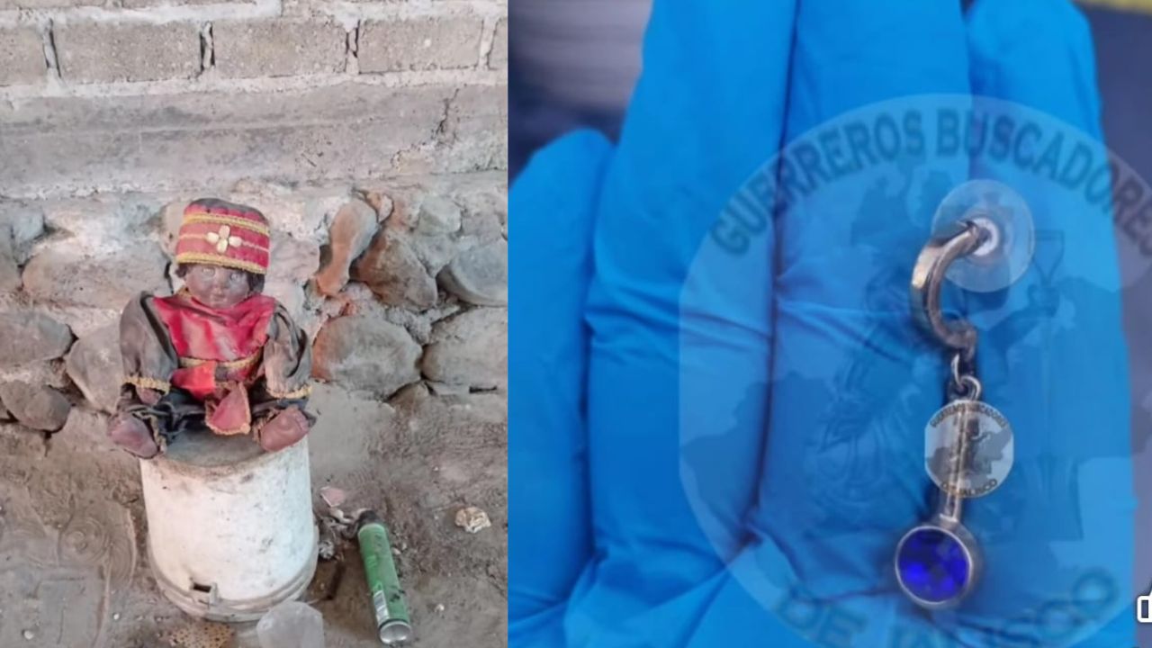 Restos humanos calcinados y cientos de objetos personales, como zapatos y ropa, se encontraron en el Rancho Izaguirre