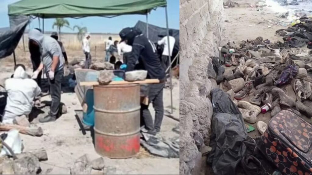 El pasado 5 de marzo, el colectivo Guerreros Buscadores encontró un sitio con presuntos crematorios clandestinos en un predio rural de Teuchitlán