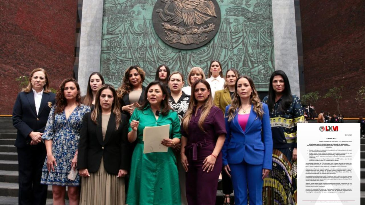 Diputadas federales exhortaron a la Fiscalía de Morelos para que, de forma inmediata, realice las diligencias necesarias para la debida integración de la carpeta de investigación de  Cuauhtémoc Blanco