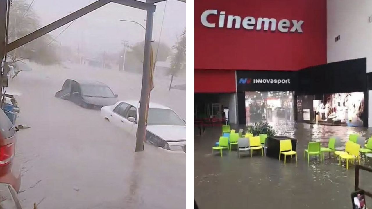  Carros varados, calles inundadas y decenas de damnificados son los primeros reportes tras las fuertes lluvias que se han registrado en las últimas horas en Reynosa 