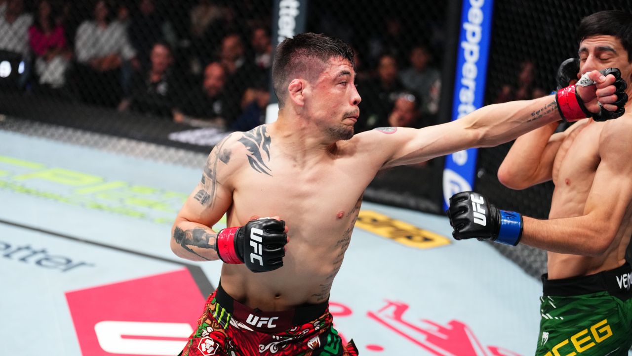 Brandon Moreno consiguió el triunfo contra el peleador Steve Erceg, en la pelea estelar de la UFC Fight Night 2025 en la CDMX.
