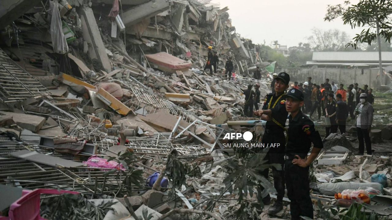terremoto en Birmania