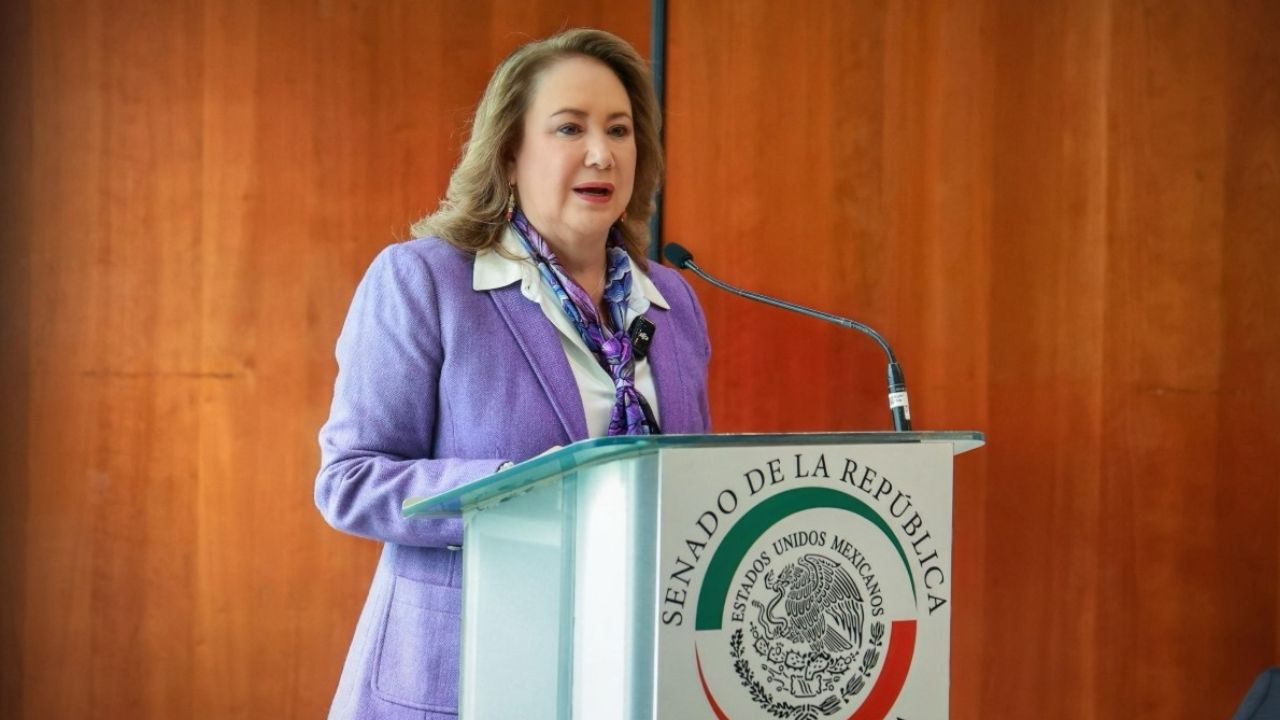 Ministra de la SCJN Yasmín Esquivel en ceremonia